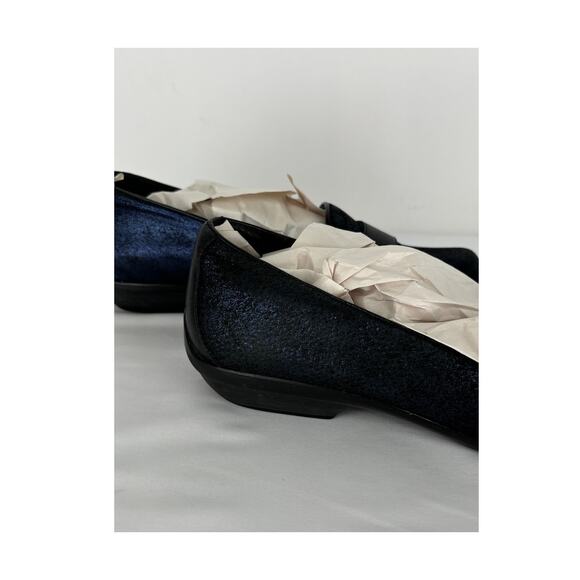 Dansko Blue Shimmer Metallic Clog Loafer Comfort Nursing Shoe Womens Size 40 - Picture 6 of 13